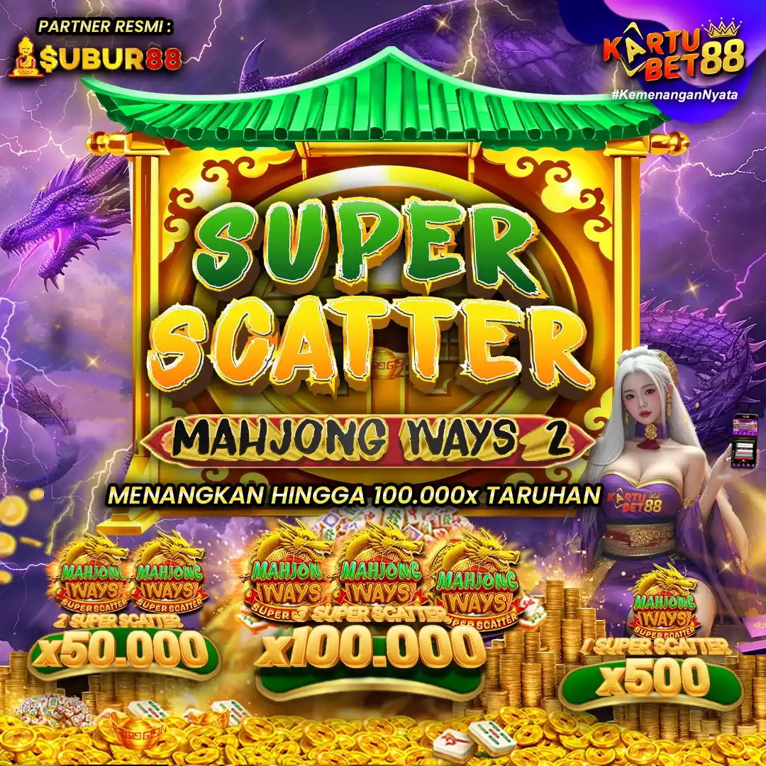 Super Scatter Mahjong Game